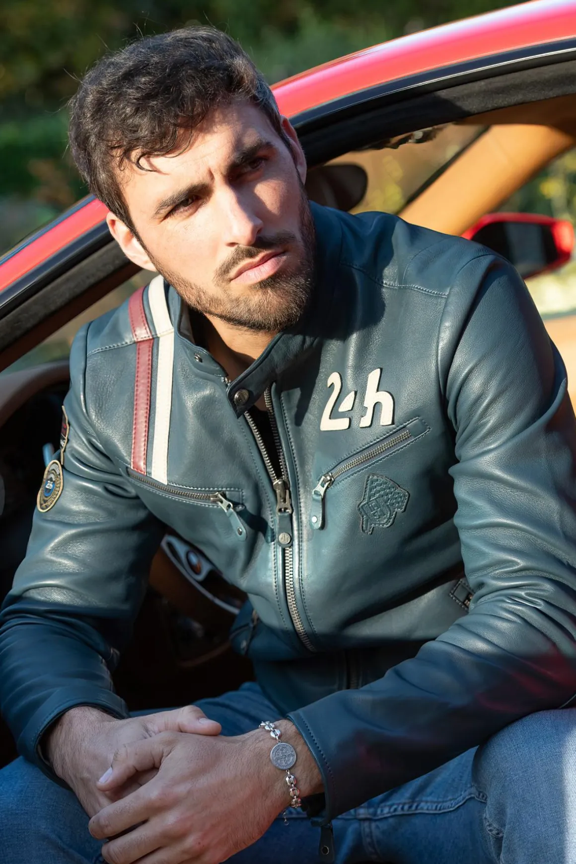 Blouson Homme 24H Le Mans Marlon Royal Blue