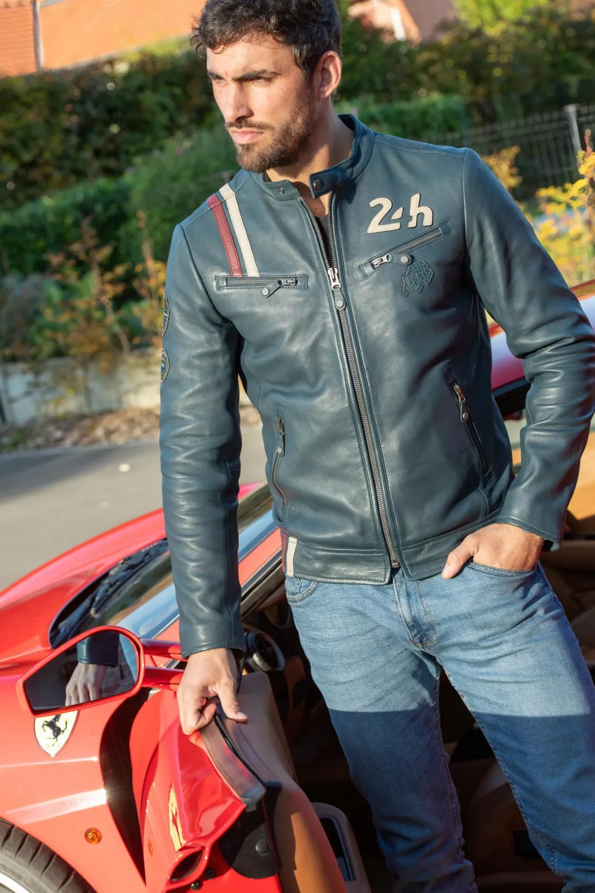Blouson Homme 24H Le Mans Marlon Royal Blue