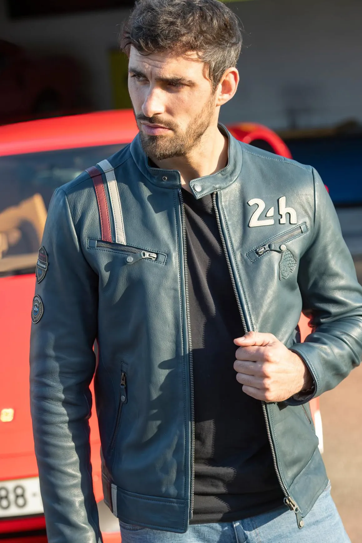 Blouson Homme 24H Le Mans Marlon Royal Blue