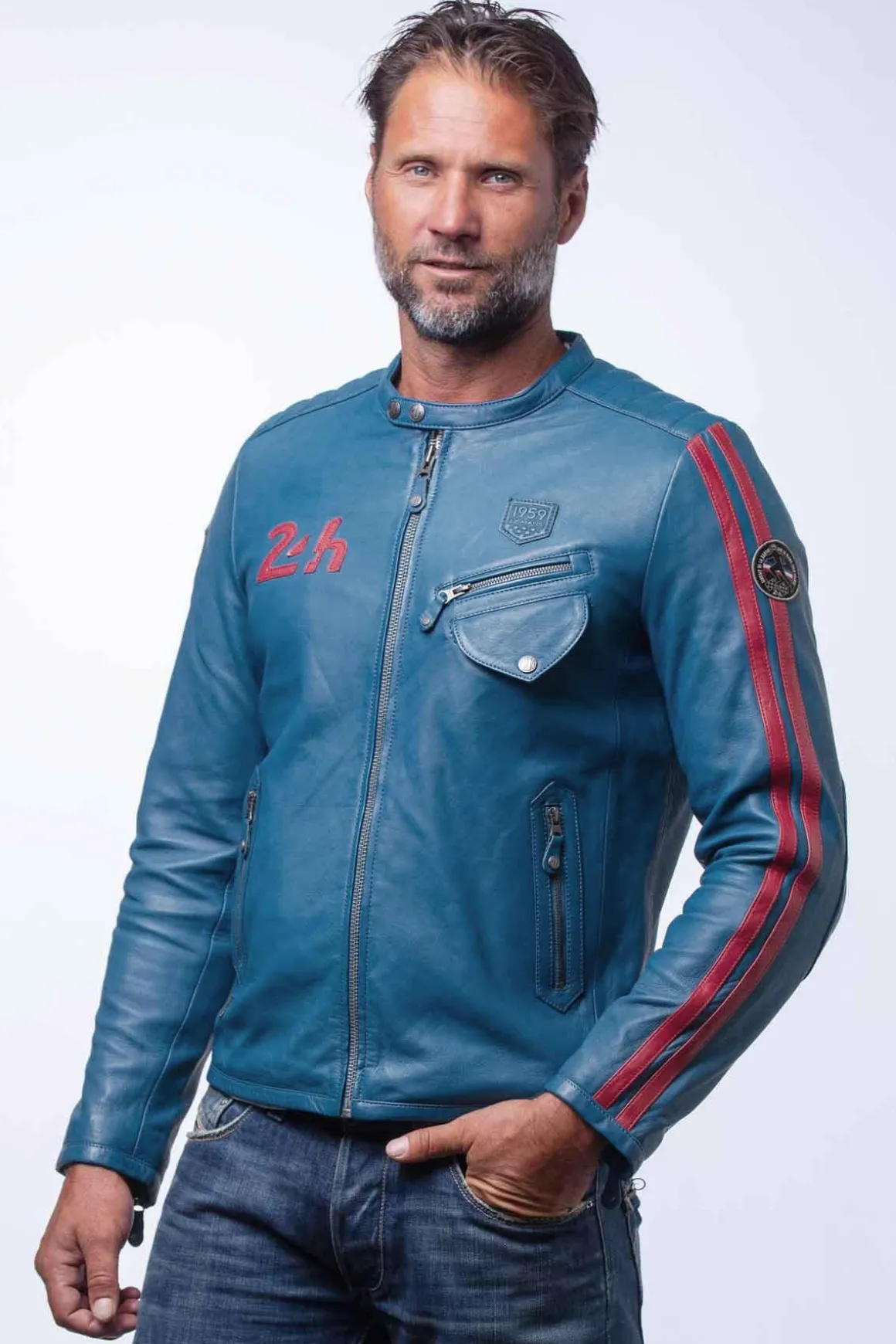 Blouson Homme 24H Le Mans Marne4 Ocean Blue