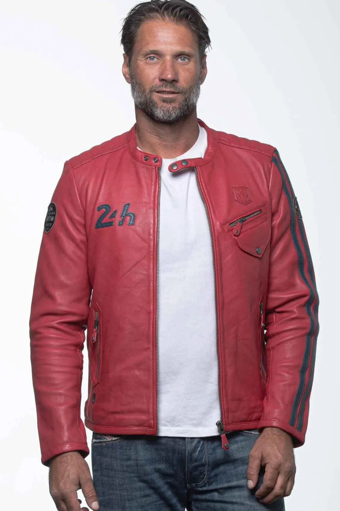 Blouson Homme 24H Le Mans Marne4 Racing Red