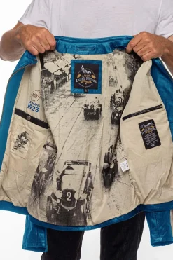 Blouson Homme 24H Le Mans Marne Sheep Crown Ocean Blue