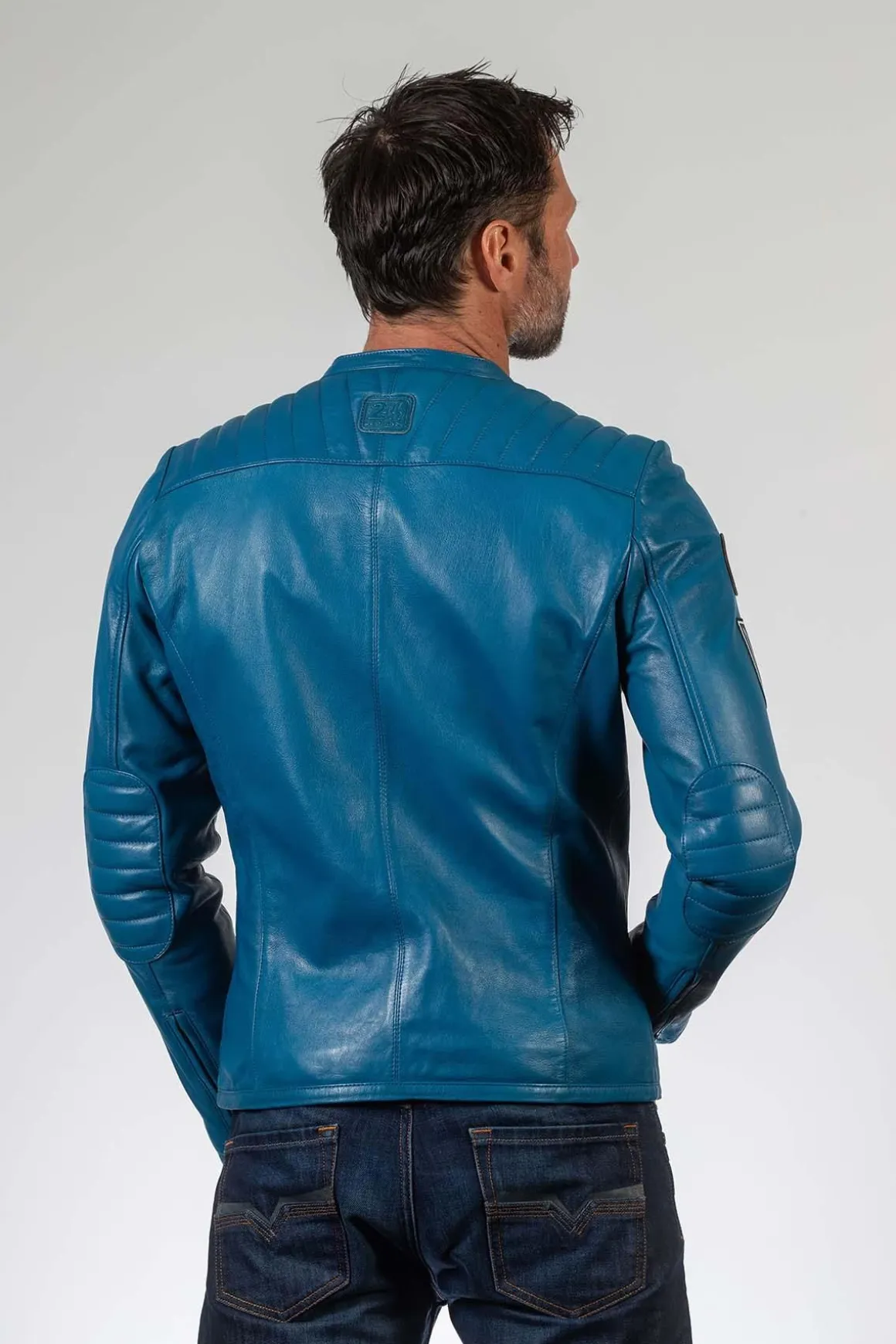 Blouson Homme 24H Le Mans Marne Sheep Crown Ocean Blue
