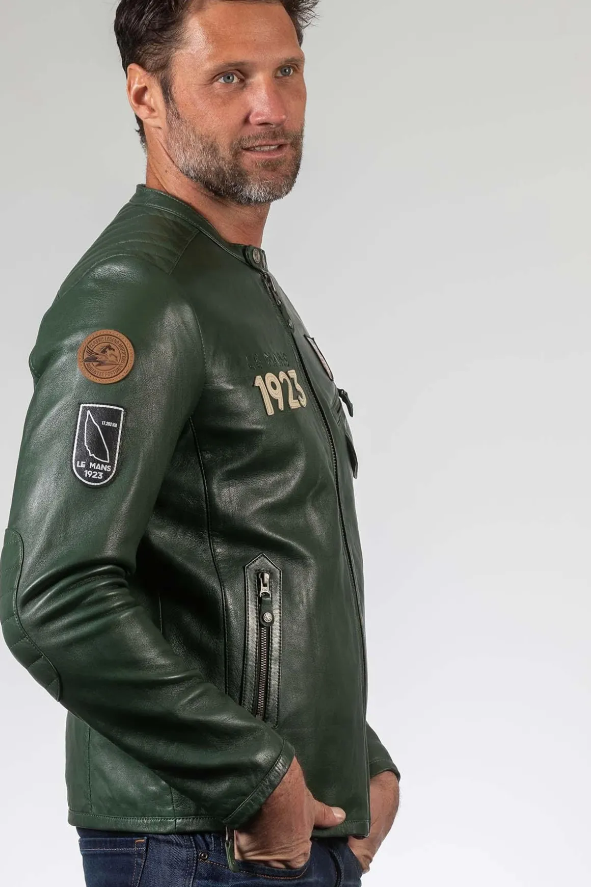 Blouson Homme 24H Le Mans Marne Sheep Crown Green