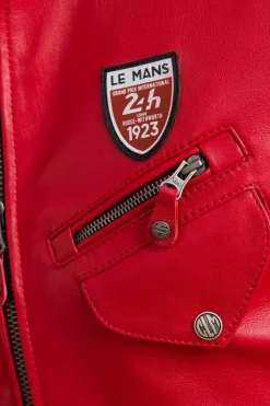Blouson Homme 24H Le Mans Marne Sheep Crown Racing Red