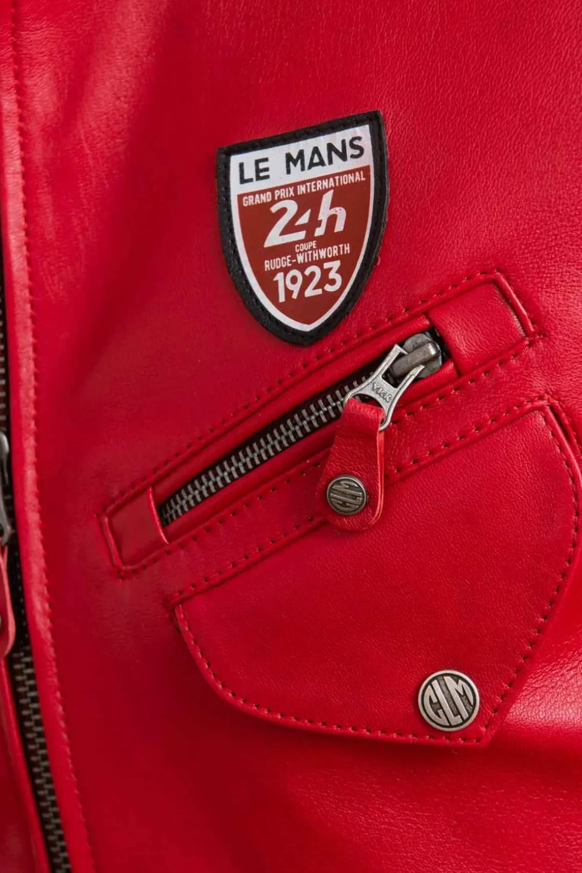 Blouson Homme 24H Le Mans Marne Sheep Crown Racing Red