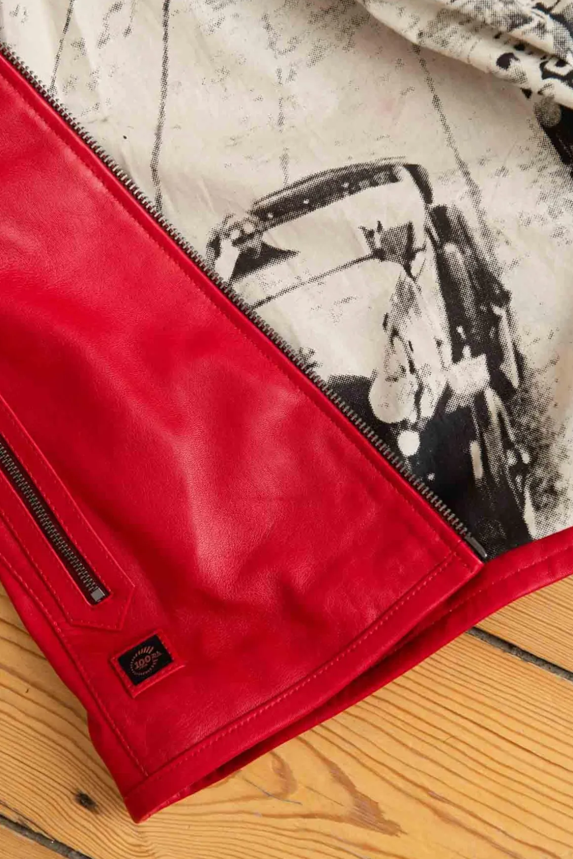 Blouson Homme 24H Le Mans Marne Sheep Crown Racing Red