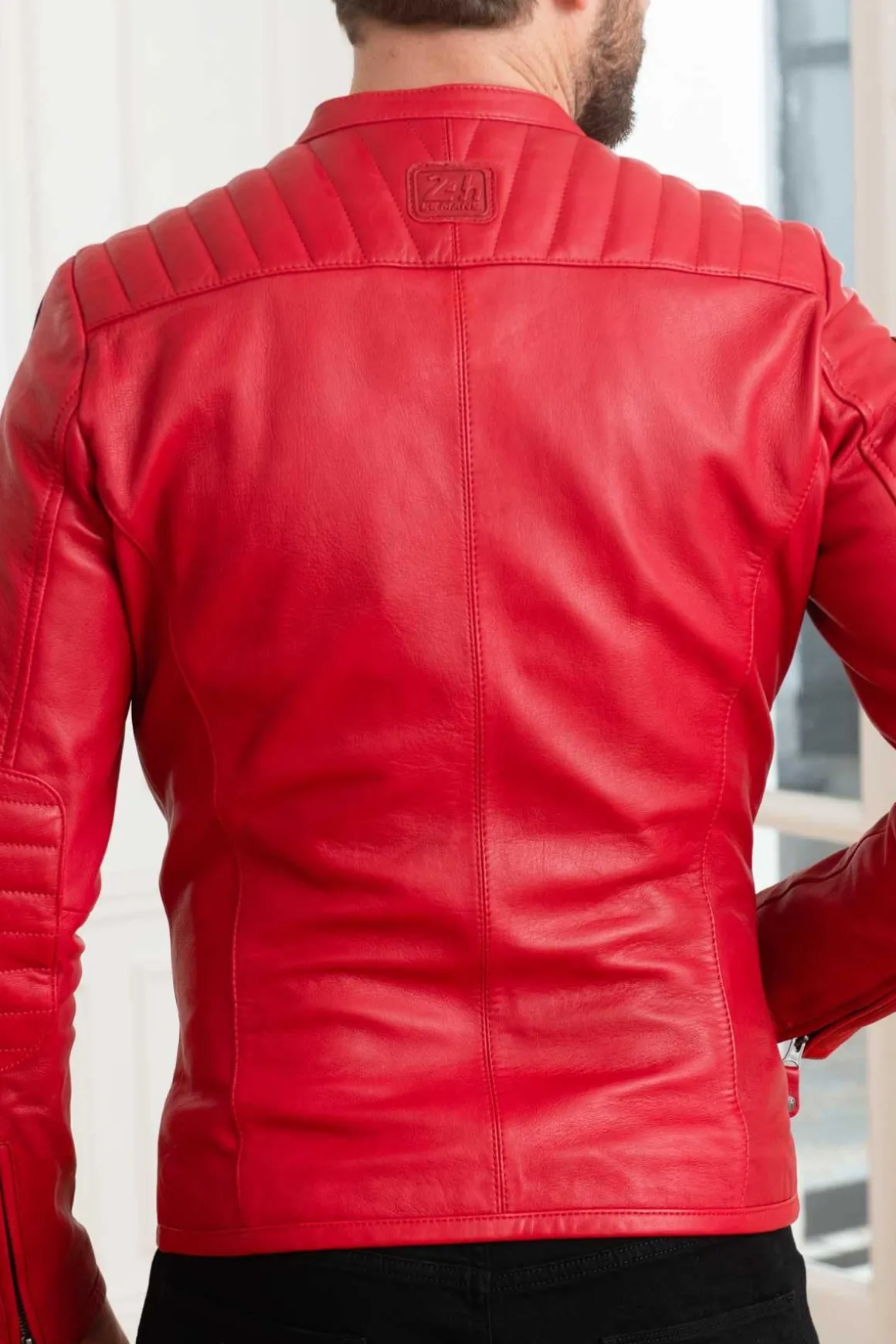 Blouson Homme 24H Le Mans Marne Sheep Crown Racing Red