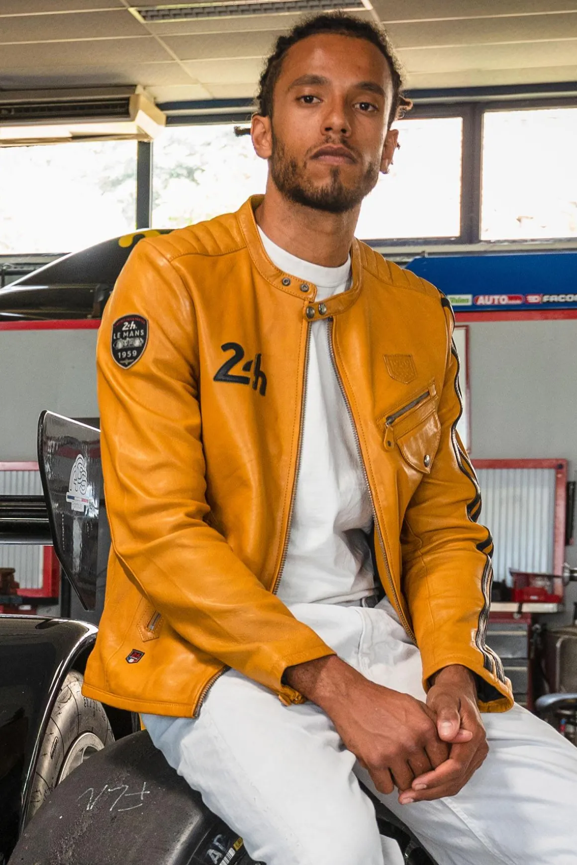 Blouson Homme 24H Le Mans Marne4 Yellow