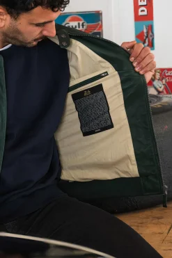 Blouson Homme 24H Le Mans Richard Vintage Green