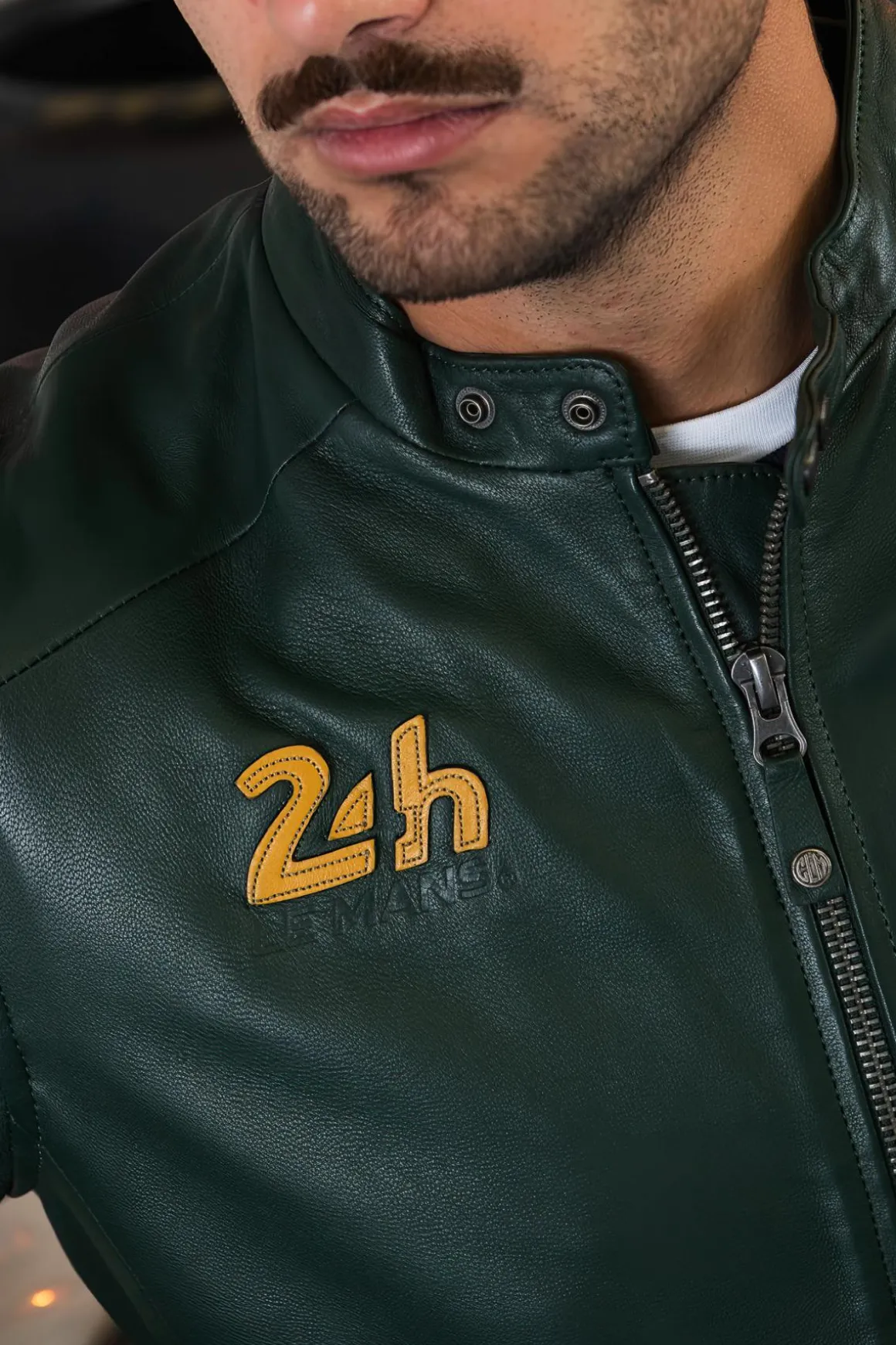 Blouson Homme 24H Le Mans Richard Vintage Green