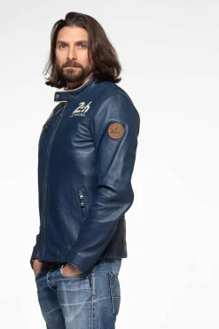 Blouson Homme 24H Le Mans Shadow Sheep Crown Royal Blue