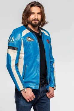 Blouson Homme 24H Le Mans Shelby-Lm Sheep Crown Gitanes / Ecru