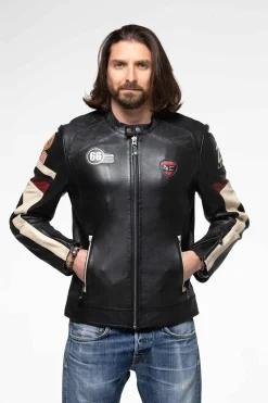 Blouson Homme 24H Le Mans Shelby New Sheep Crown Black
