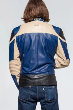 Blouson Homme 24H Le Mans Steel Sheep Crown Royal Off White