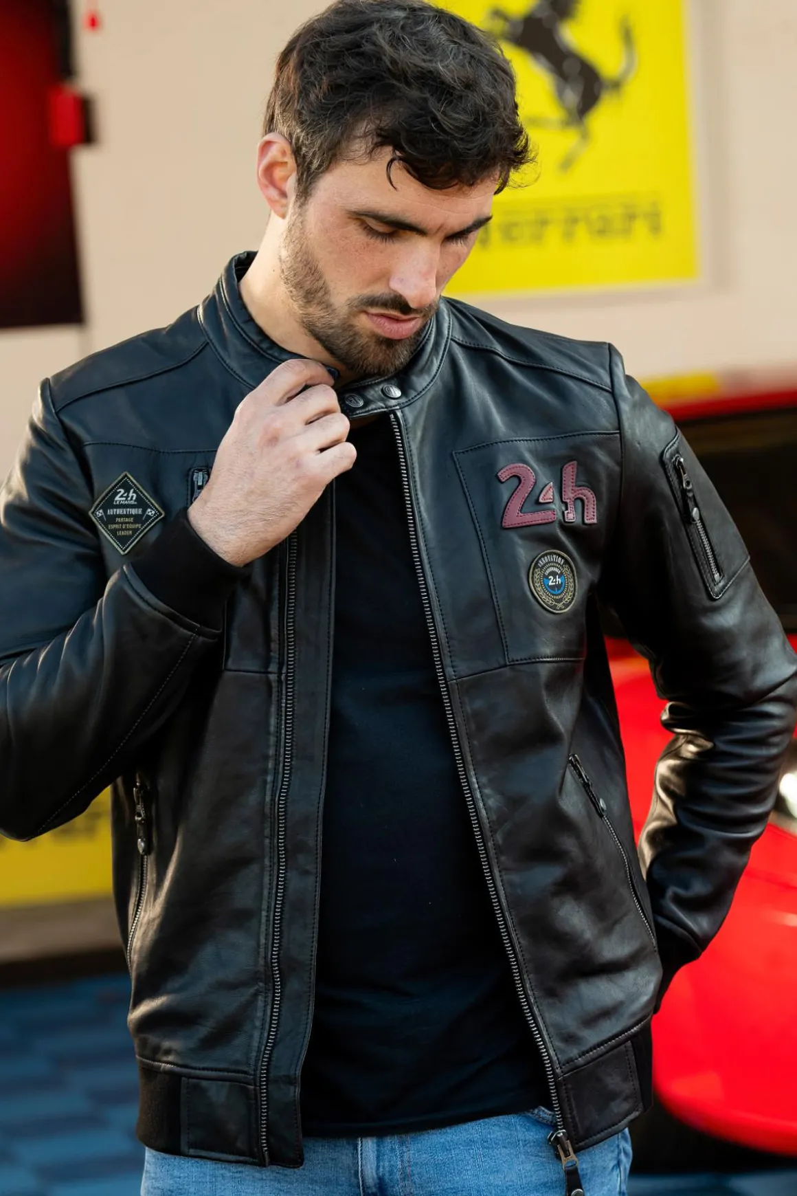 Blouson Homme 24H Le Mans Travis Black