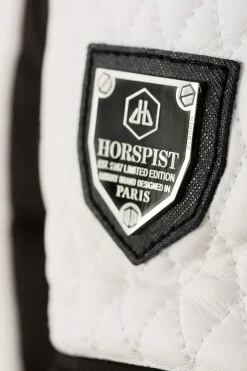 Blouson Homme Horspist Carlton Noir Blanc Col Noir