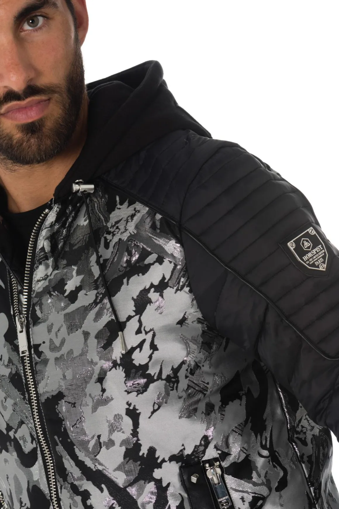 Blouson Homme Horspist Hogan M115 Silver