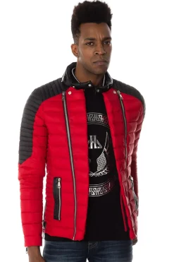 Blouson Homme Horspist Steeve Omega Red/Black