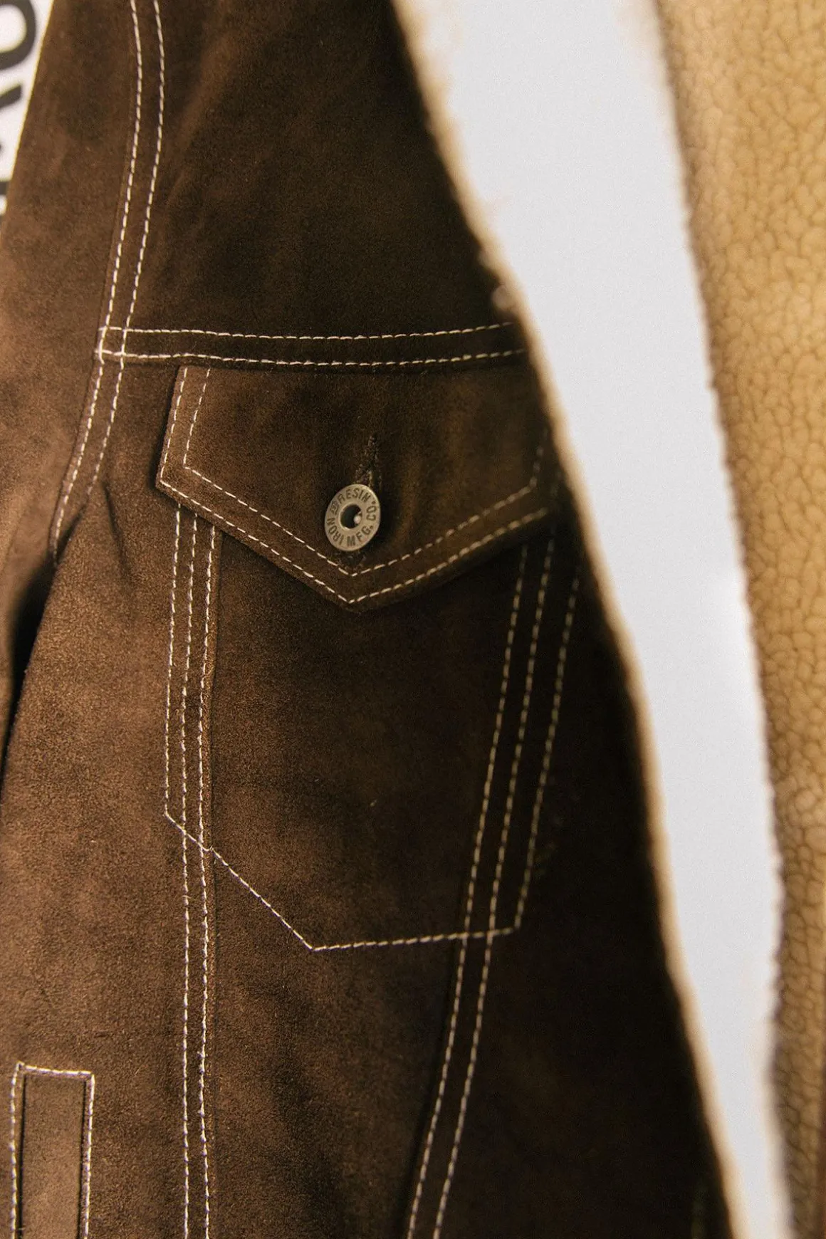 Blouson Homme Iron & Resin Open Road Buffalo Jacket Brown