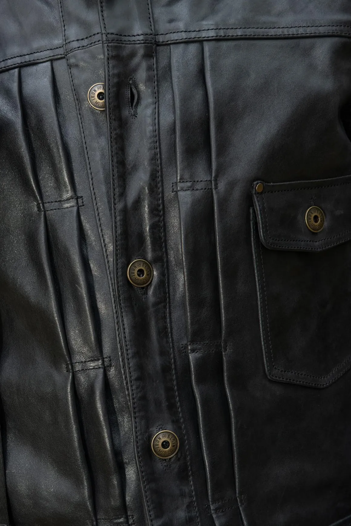 Blouson Homme Iron & Resin Rancho Horse Black