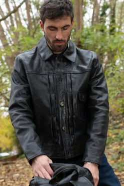 Blouson Homme Iron & Resin Rancho Horse Black
