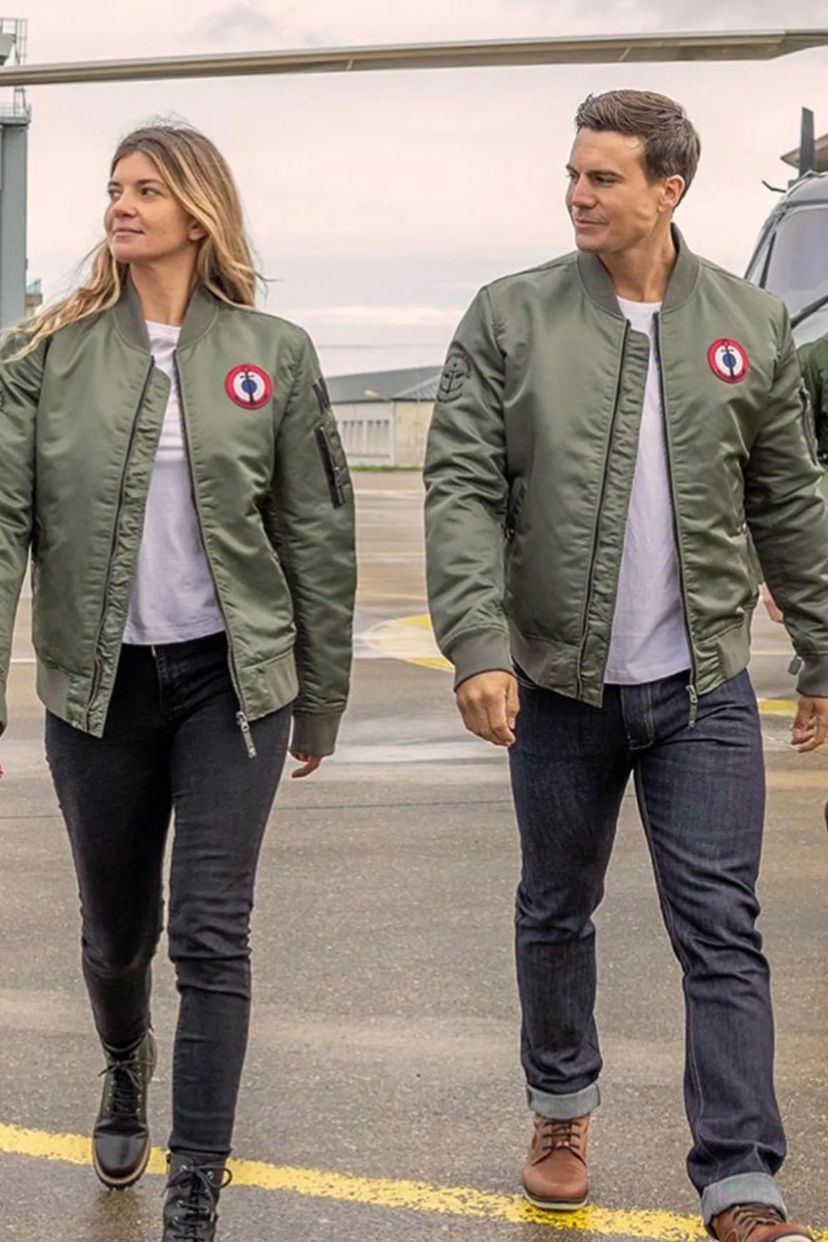 Blouson Homme Marine Nationale Spirit Mn Khaki Green