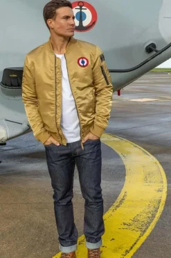 Blouson Homme Marine Nationale Spirit Mn Beige