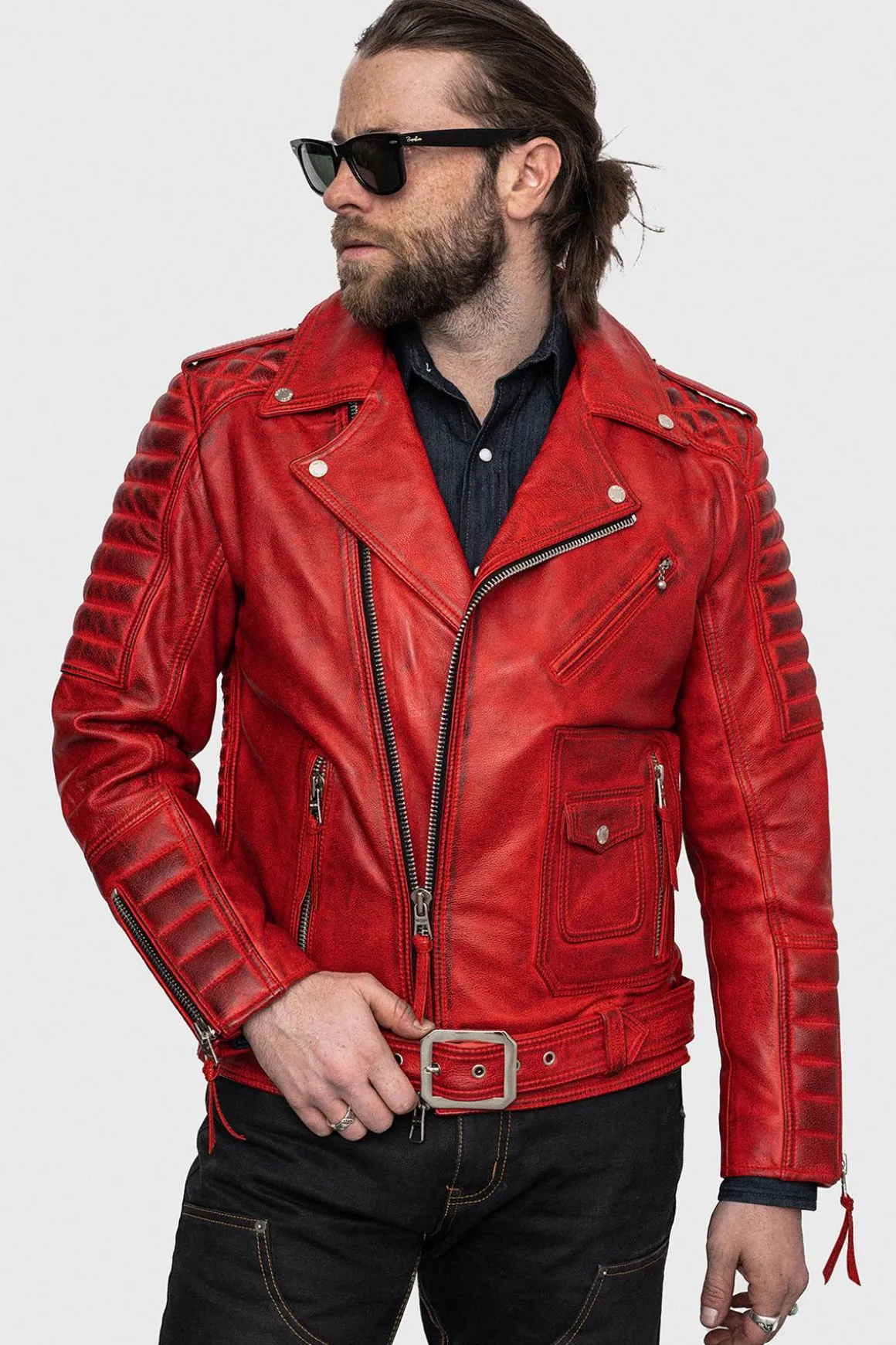 Blouson Homme Master Belvedere Red