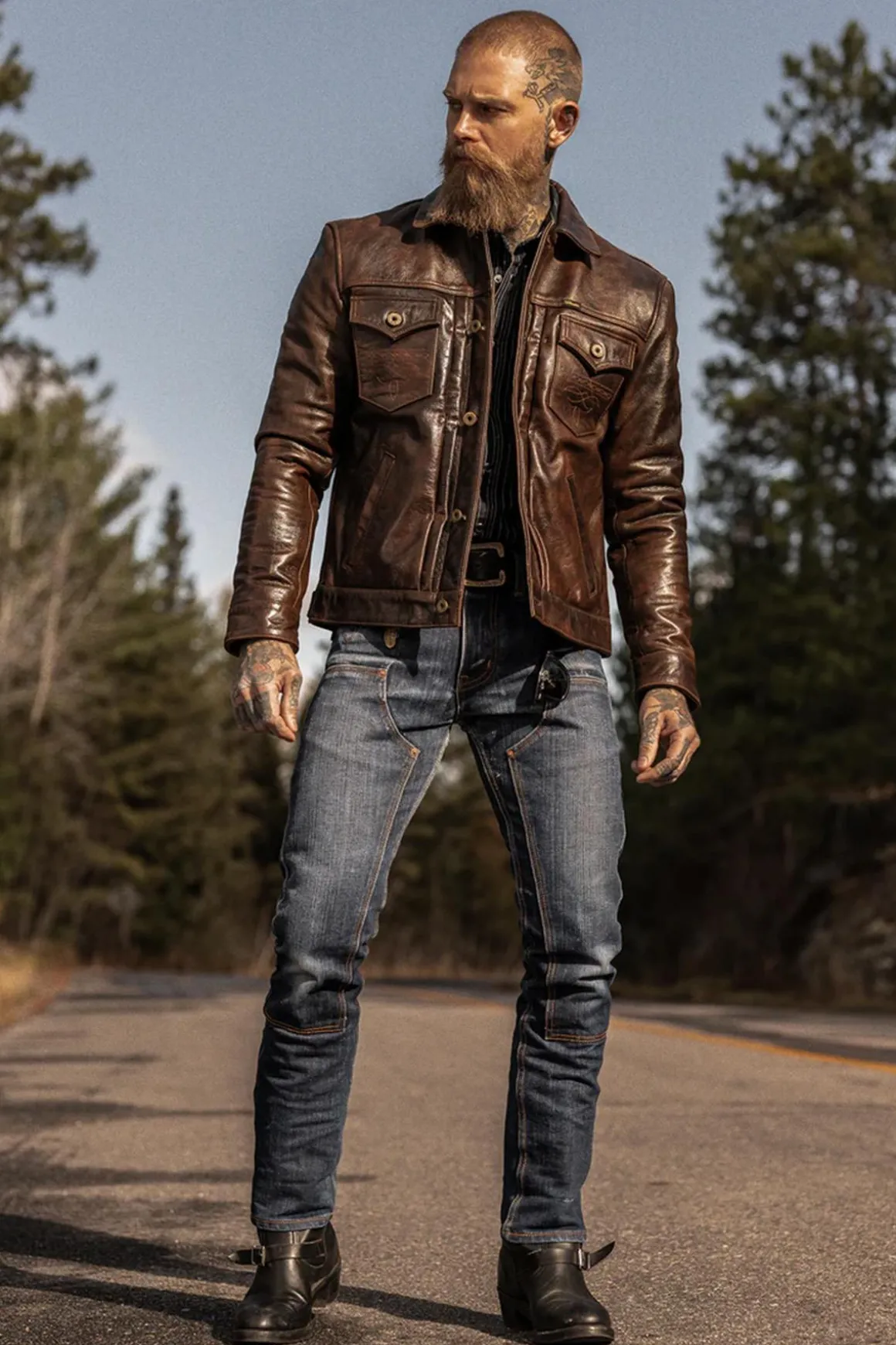 Blouson Homme Master Convoy Rust