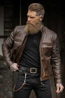 Blouson Homme Master Daytona Rust