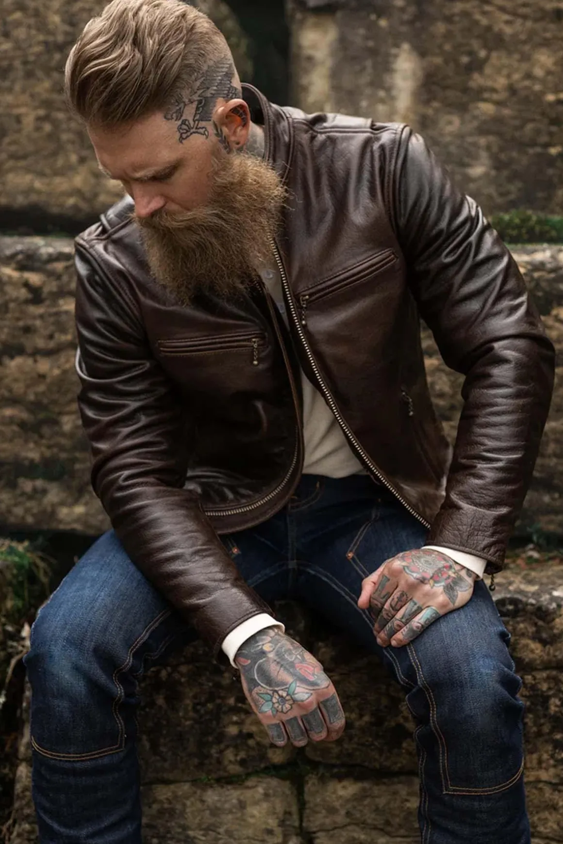 Blouson Homme Master Daytona Rust