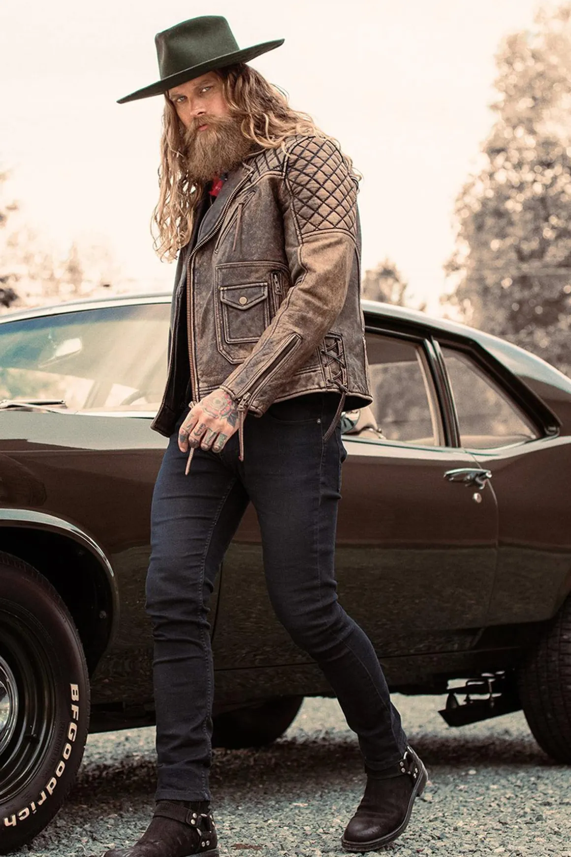 Blouson Homme Master Maverick Buffle Vintage