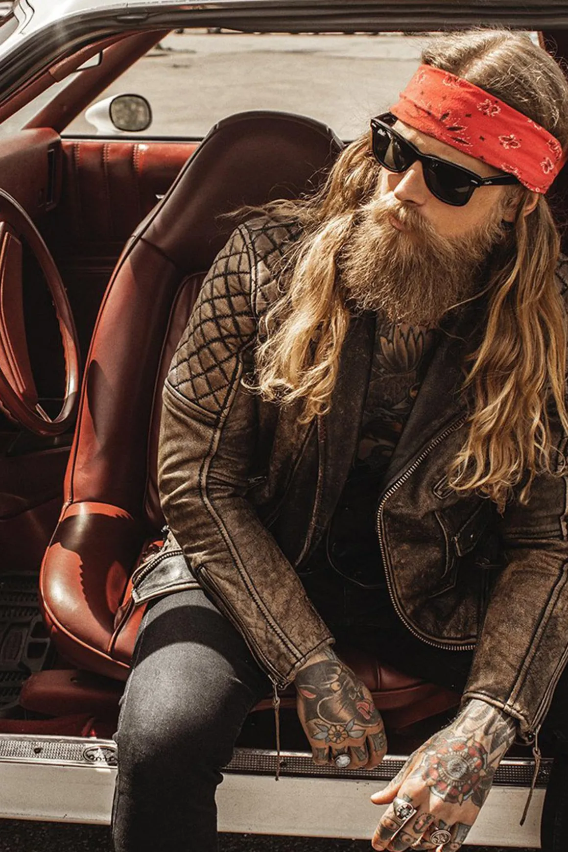 Blouson Homme Master Maverick Buffle Vintage