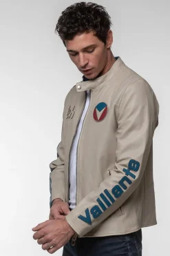 Blouson Homme Michel Vaillant Michel2 Vaillant Ecru