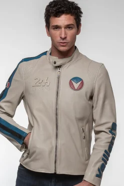 Blouson Homme Michel Vaillant Michel2 Vaillant Ecru