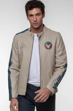 Blouson Homme Michel Vaillant Michel2 Vaillant Ecru