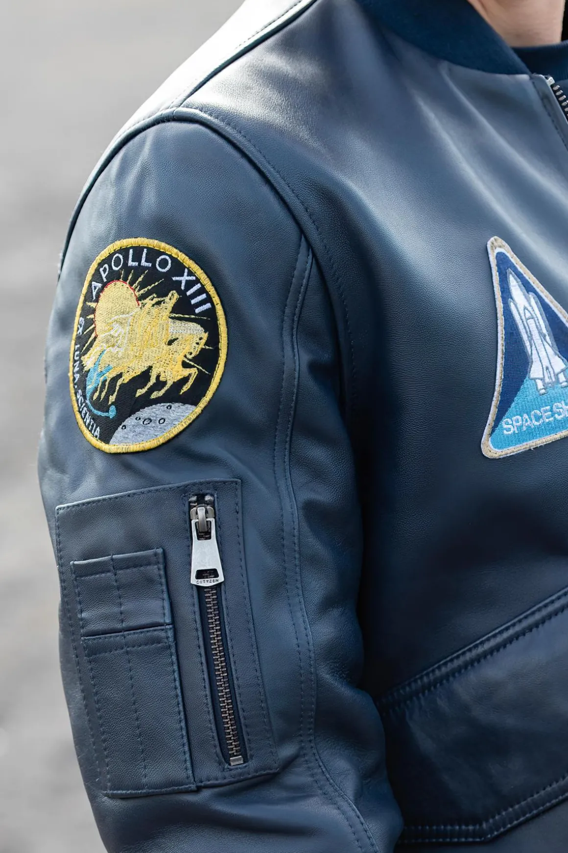 Blouson Homme Nasa Odyssey Navy Blue