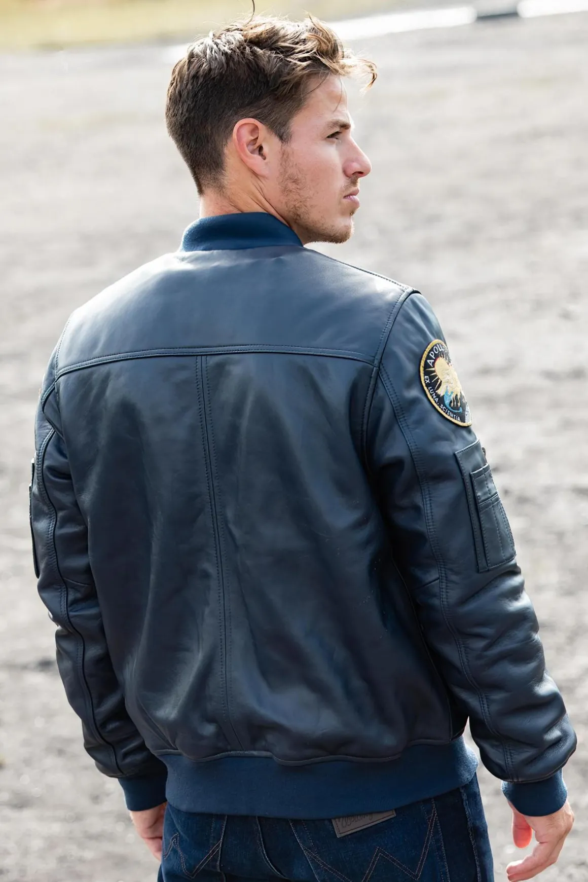 Blouson Homme Nasa Odyssey Navy Blue