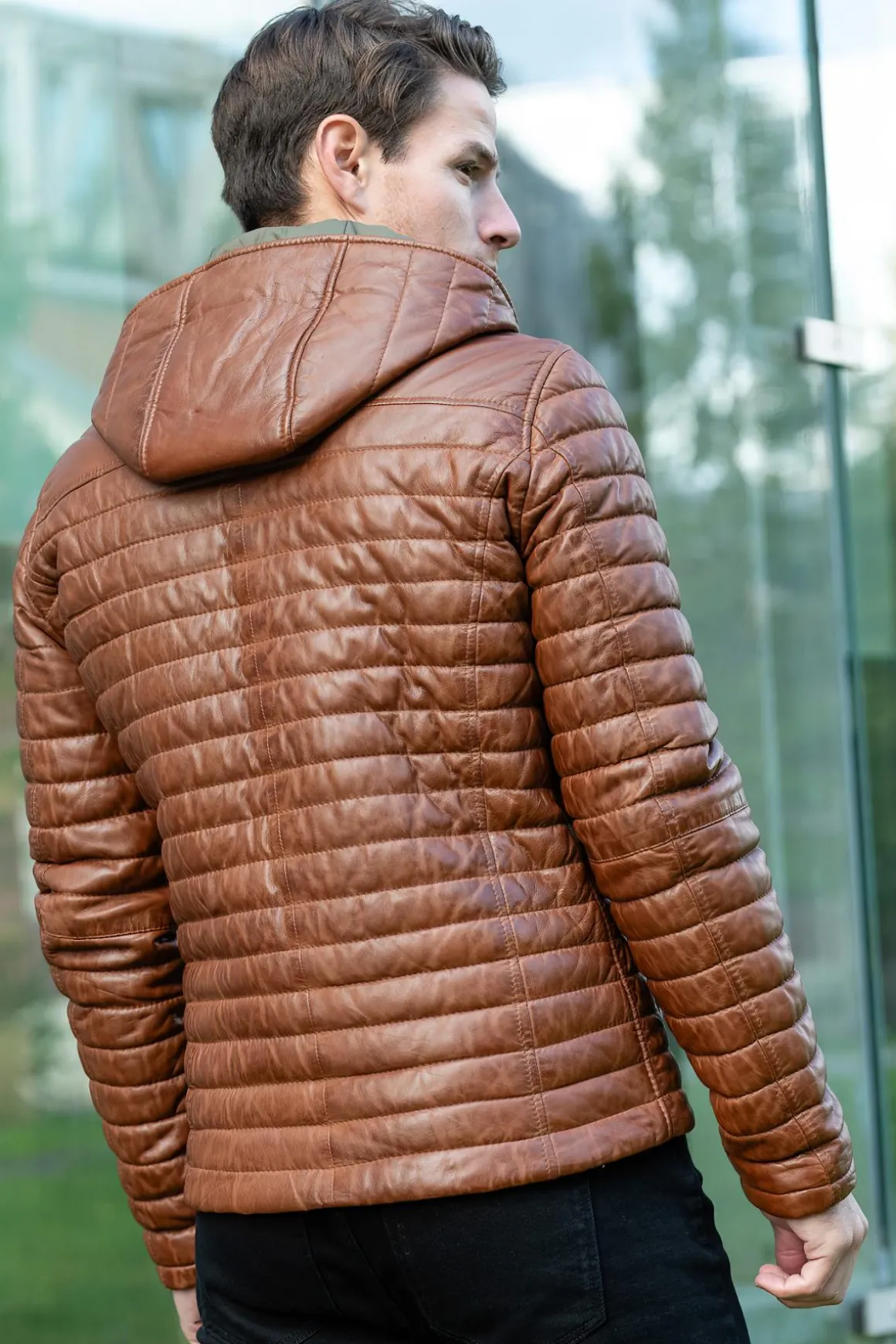 Blouson Homme Oakwood Aurelien 3 Cognac 507