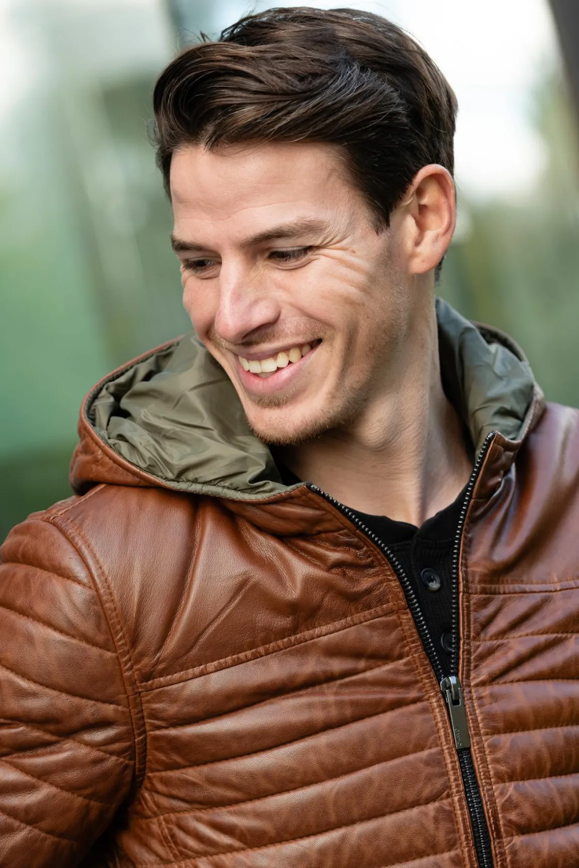 Blouson Homme Oakwood Aurelien 3 Cognac 507