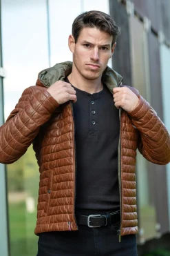 Blouson Homme Oakwood Aurelien 3 Cognac 507