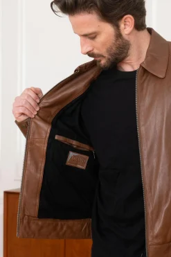 Blouson Homme Oakwood Clayton Tan