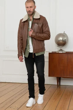 Blouson Homme Oakwood Colt Tan 515