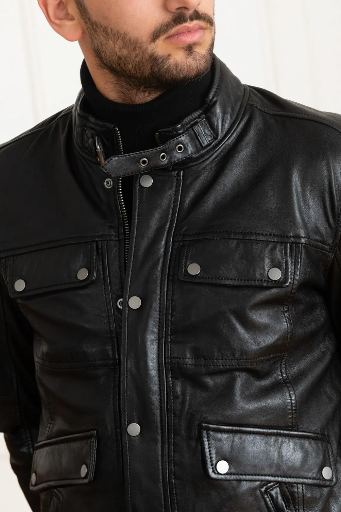 Blouson Homme Oakwood Trucker Noir 501