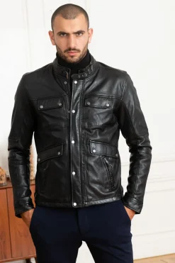 Blouson Homme Oakwood Trucker Noir 501