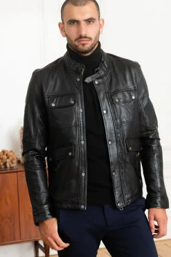 Blouson Homme Oakwood Trucker Noir 501