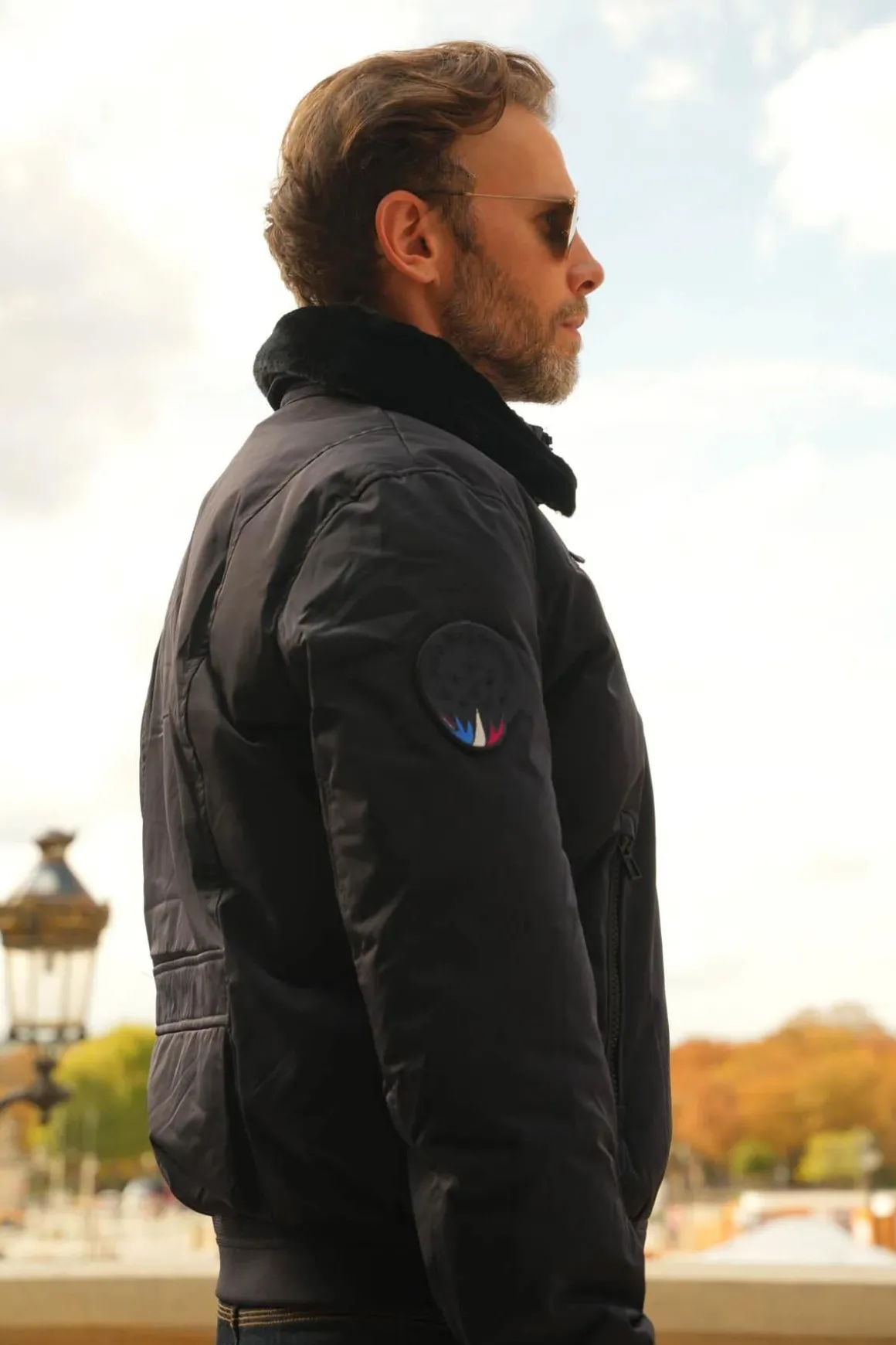 Blouson Homme Patrouille De France Rafal Scaff Navy Blue