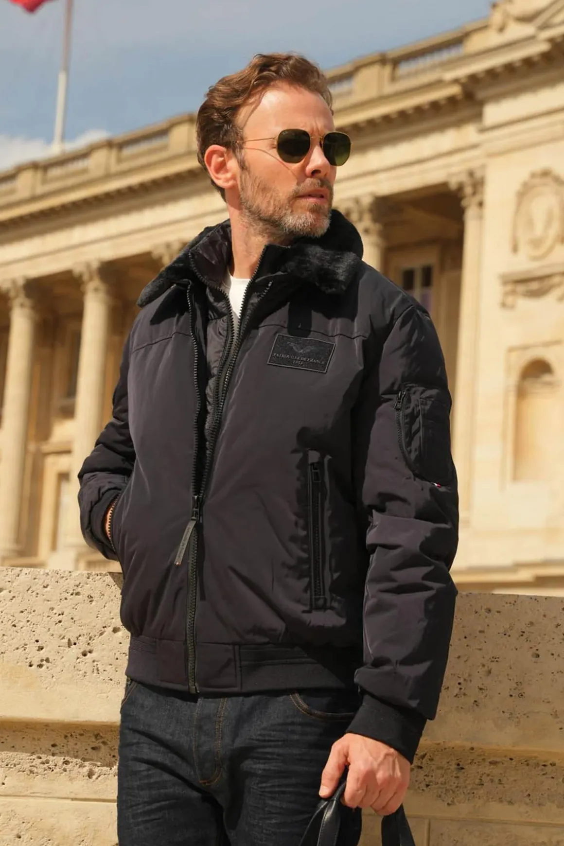 Blouson Homme Patrouille De France Rafal Scaff Navy Blue