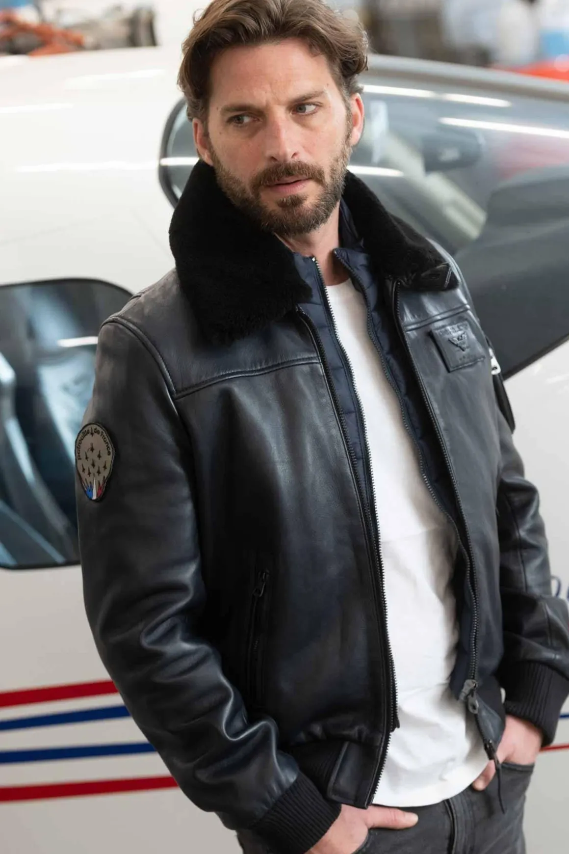 Blouson Homme Patrouille De France Rafal Ycon Navy Blue